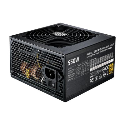блок питания Cooler Master 550W MWE Gold 550 V2 MPE-5501-ACAAG-EU