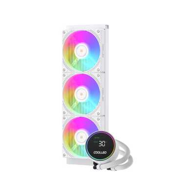кулер Coolleo ICE Fairy DIG 360 White Черный