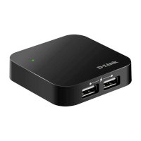 разветвитель USB D-Link DUB-H4 черный