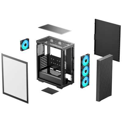 корпус Deepcool CC560 ARGB V3 Black