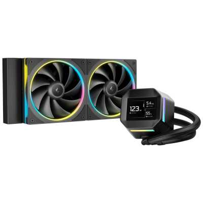 кулер Deepcool LM240 Black Черный
