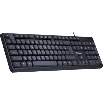 клавиатура Defender Daily HB-162 Black Черный