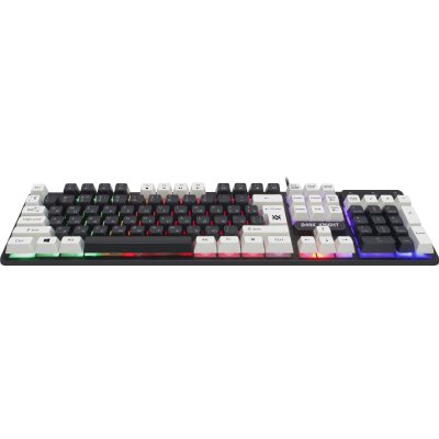 клавиатура Defender Dark Knight GK-077 Black-White Черный-белый