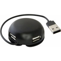 разветвитель USB Defender Quadro Light черный