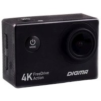 видеорегистратор Digma FreeDrive Action 4K Черный