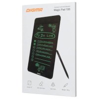 планшет для рисования Digma Magic Pad 100 Green