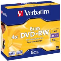 диск DVD+RW Verbatim 43565-43564