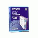 картридж Epson C13T489011 светло-голубой
