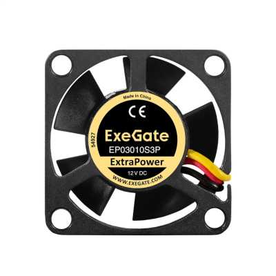 кулер ExeGate 12В DC ExtraPower EP03010S3P EX297009RUS