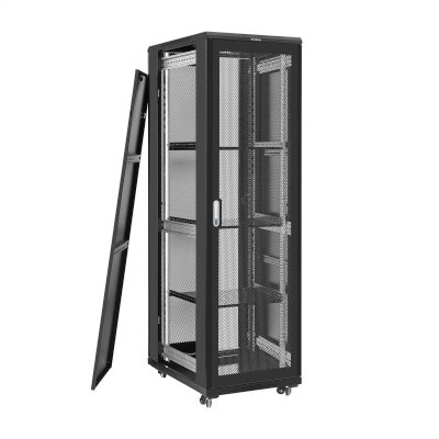 телекоммуникационный шкаф ExeGate EC-FS-42U.600.800.V.V.BLACK EX300275RUS Черный