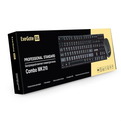 клавиатура Exegate Professional Standard Combo MK210 Черный
