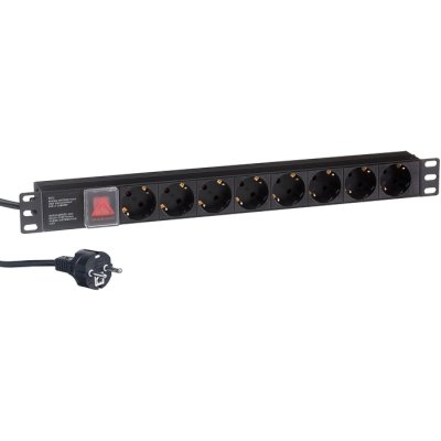 блок розеток ExeGate ServerPro PDU-19H805 Al-8S-EU3CU-SW