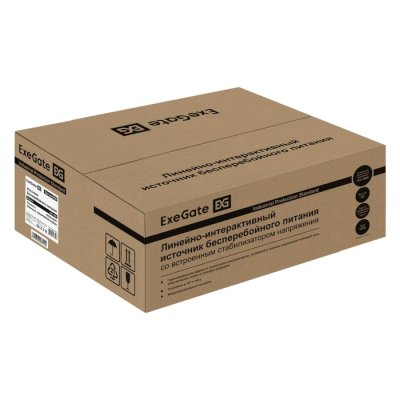 ИБП ExeGate ServerRM UNL-800.LCD.AVR.2SH.3C13.USB.2U EX293849RUS Черный