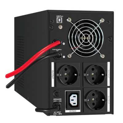 комплект ИБП ExeGate SineTower SZ-2000.LCD.AVR.3SH.1C13.USB EX296845RUS