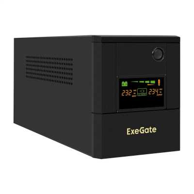 ИБП ExeGate Smart LB-2000.LCD.AVR.8C13 EX299823RUS