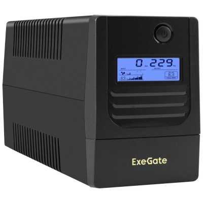 ИБП Exegate Smart LB-650.LCD.AVR.4C13 EX299496RUS