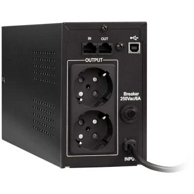 ИБП ExeGate SpecialPro Smart LLB-650.LCD.AVR.2SH.RJ.USB Черный