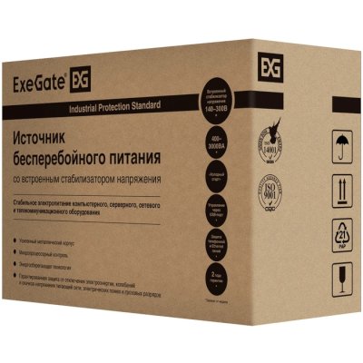 ИБП Exegate SpecialPro UNB-600.LED.AVR.4C13