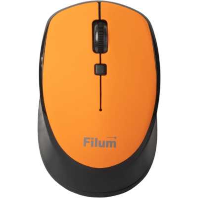 мышь Filum FL-MW10-OE Оранжевый-черный