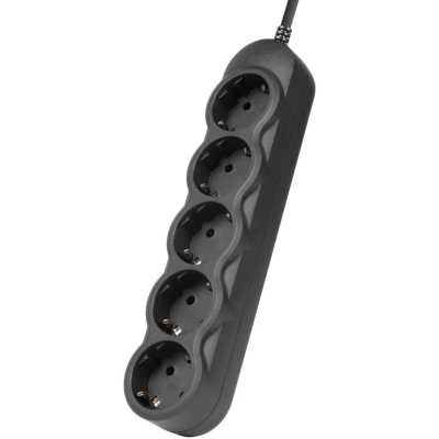 сетевой фильтр Filum FL-SP3-5-1.8M-BL2-UPS черный