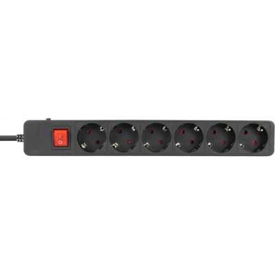 сетевой фильтр Filum FL-SP6-5.0M-16 черный