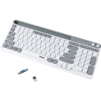 клавиатура Filum FL-WKB25 Бежевый-серый