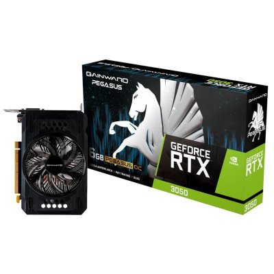видеокарта Gainward nVidia GeForce RTX 3050 Pegasus OC 6Gb NE63050S18JE-1070E