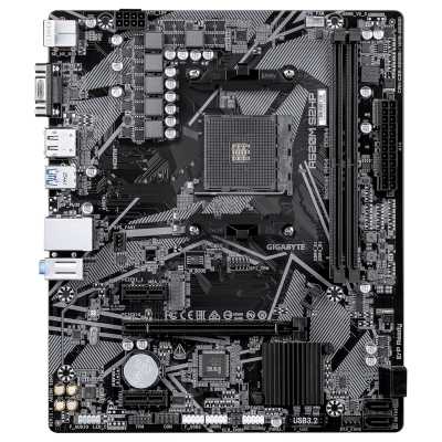 материнская плата GigaByte A520M S2HP Черный
