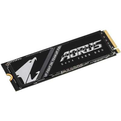 SSD диск GigaByte Aorus Gen4 7300 1Tb AG4732TB N Черный