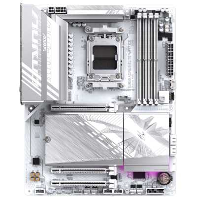 материнская плата GigaByte B850 Aorus Elite WIFI7 ICE Белый