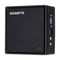 компьютер GigaByte Brix GB-BPCE-3350C Черный