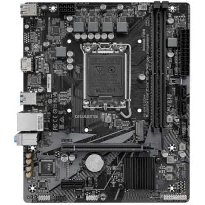 материнская плата GigaByte H610M K DDR4 2.0 уценка