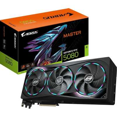 видеокарта GigaByte nVidia GeForce RTX 5080 16Gb GV-N5080AORUS M-16GD 1.0