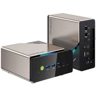 компьютер GMKtec NucBox EVO-T1/I9-285H/64GB+1TB Золотистый, черный