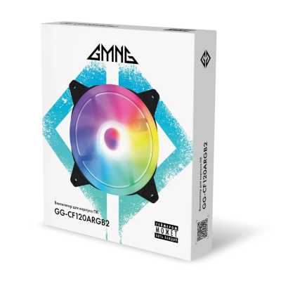 кулер GMNG GG-CF120ARGB2-PWMBK ARGB Black