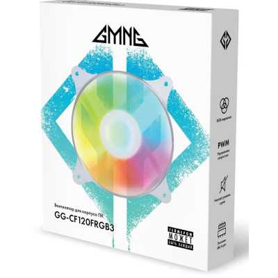 кулер GMNG GG-CF120FRGB3-PWMWH RGB White