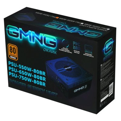 блок питания GMNG PSU-750W-80BR