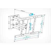 кронштейн Holder LCD-SU6602-B черный