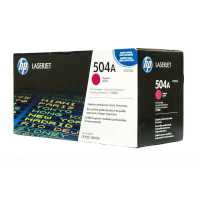 картридж HP 504A CE253A малиновый