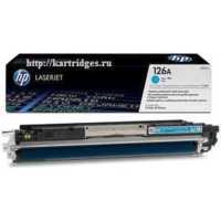 картридж HP 126A CE311A голубой