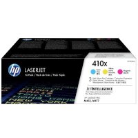 картридж HP 410X CF252XM голубой, желтый, малиновый