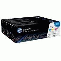 картридж HP 125A CF373AM голубой, желтый, малиновый