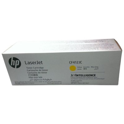 тонер-картридж HP 412J CF412JC желтый