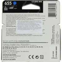 картридж HP 655 CZ110AE голубой