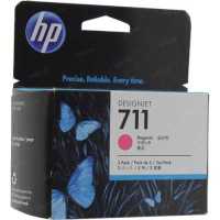 картридж HP 711 CZ135A малиновый