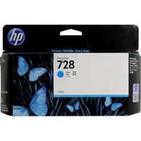 картридж HP 728 F9J67A голубой