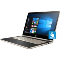 ноутбук HP Pavilion x360 14-ba109ur Золотой