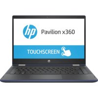ноутбук HP Pavilion x360 14-cd0019ur Синий