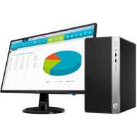 компьютер HP ProDesk 400 G6 MT 1Q7Q1ES Bundle Черный
