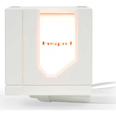 система водяного охлаждения HSPD W1360 ARGB White Белый